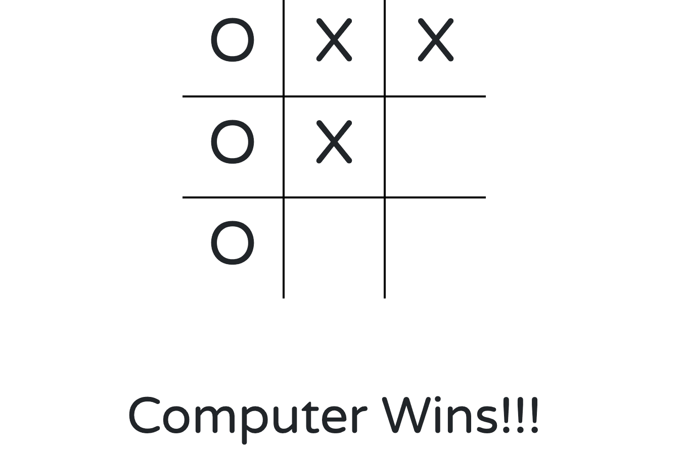 Unbeatable Tic Tac Toe 